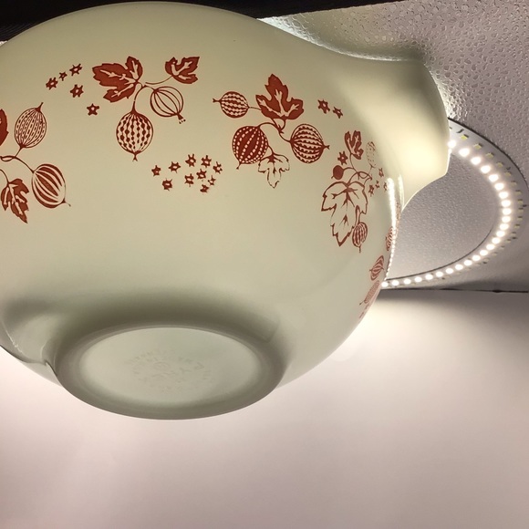 Pink Gooseberry Cinderella 4 Bowl Nesting Complete Set, 1957 - Picture 5 of 14